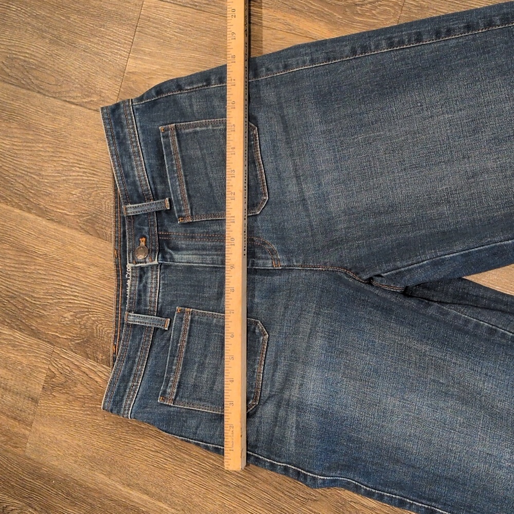 Talbots Flawless High-Waist Wide Leg Cropped Jeans Women's Size 4 - Picture 8 of 10
